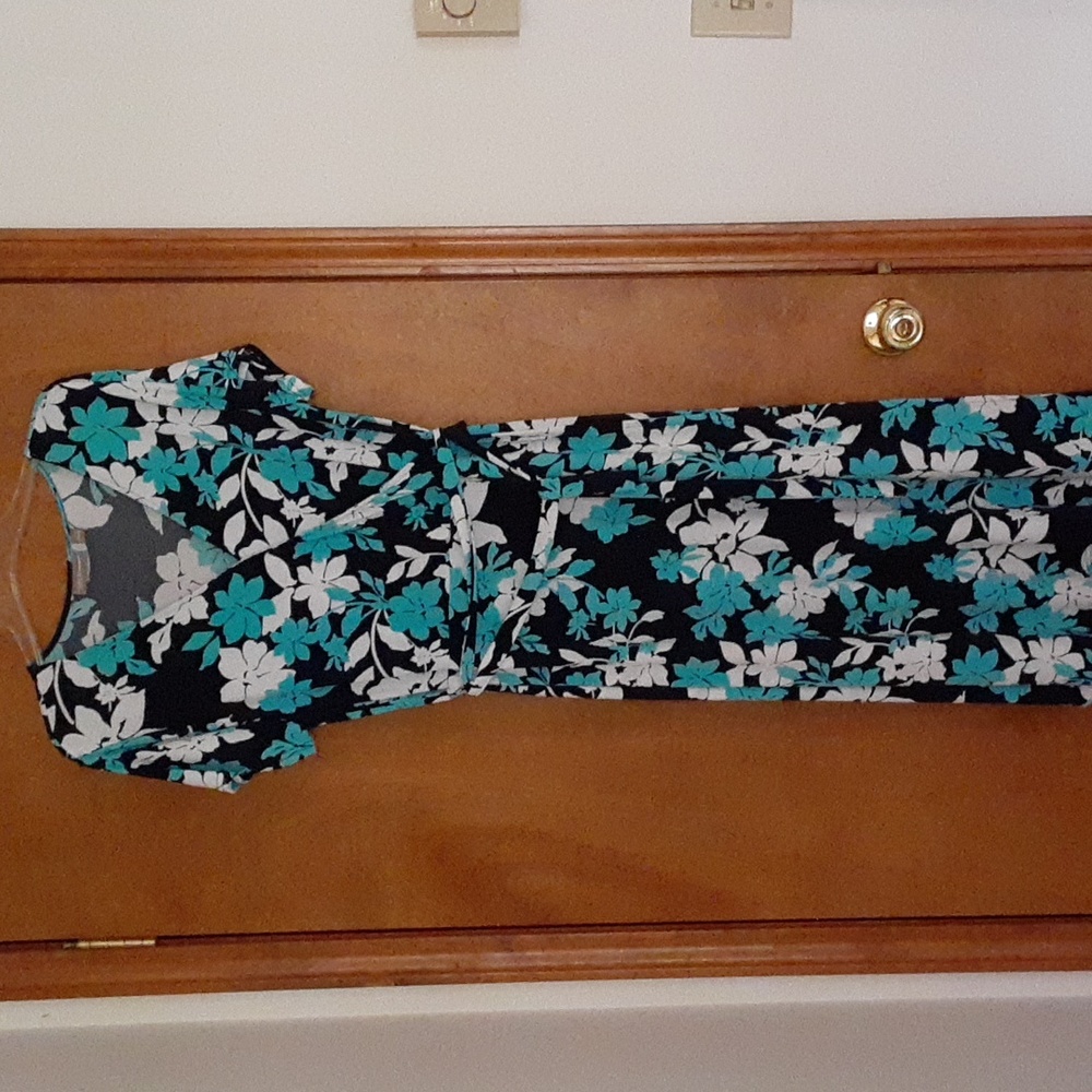 Croft & Barrow stretch wrap dress